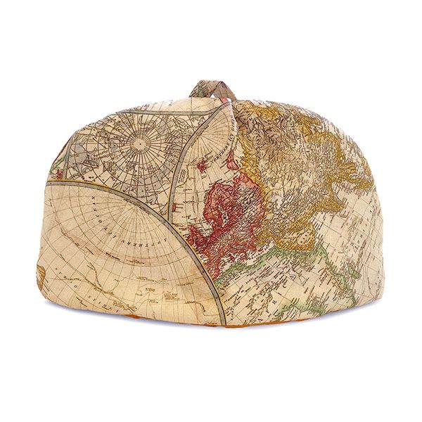 6-8 Cup Teapot Cosy: World Map